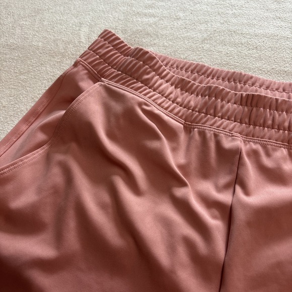 Victoria's Secret Pink Active‎  High Waist Jogger Pink Pockets Sporty SzL - Picture 3 of 9